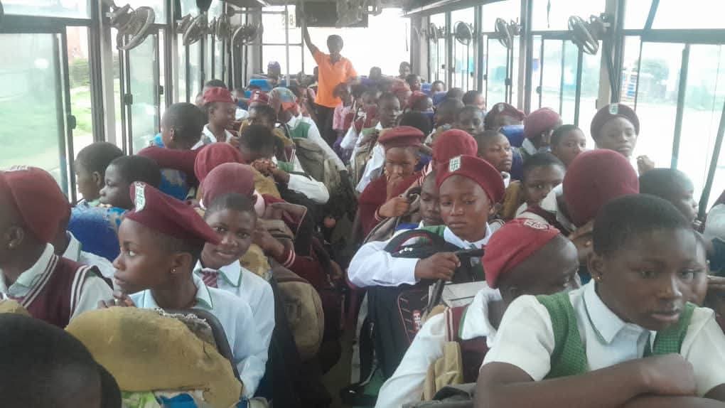 PHOTOS: Ondo State Resumes Free Shuttle Buses and Boats to Ease Students Transportation